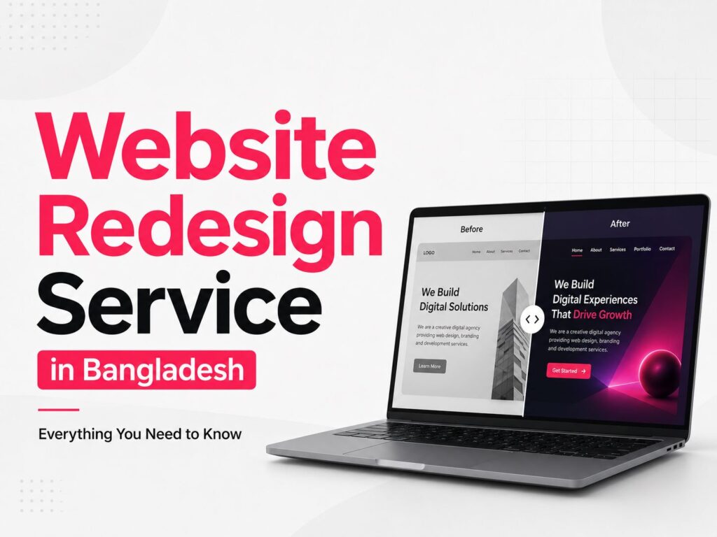 Website Redesign Service in Bangladesh